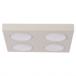 Φωτιστικό Οροφής - Πλαφονιέρα Hero 4 40995 4xGX53 12W 24x24x3cm Grey-Beige Sigma Lighting GREY-BEIGE