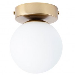Ceiling Light Hotel Mood 1 A 41481 1xG9 12W D12x15cm Gold-White Sigma Lighting GOLD-WHITE