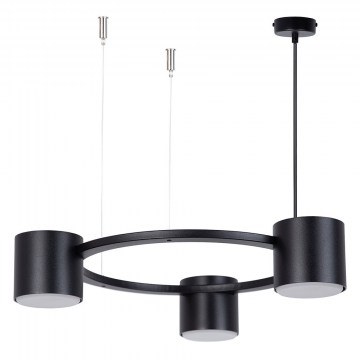 Pendant Light Kodo 3 41334 Kodo 3 zwis 3xGX53 12W D44x150cm Black Sigma Lighting