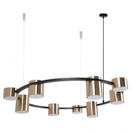 Pendant Light Kodo 9 41332 Kodo 9 9xGX53 12W D72x150cm Black-Gold Sigma Lighting BLACK-GOLD