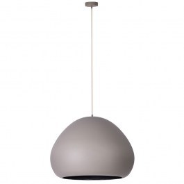 Pendant Light Lava 41081 1xE27 15W D52x160cm Taupe-Black Sigma Lighting BLACK-TAUPE