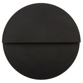Wall Light - Sconce Luna M 40862 Led 7W 3000K 350lm D36x5,5cm Black Sigma Lighting BLACK