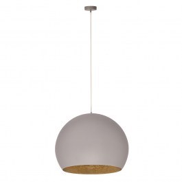 Pendant Light Margo 41090 1xE27 15W D46x160cm Taupe-Gold Sigma Lighting TAUPE-GOLD
