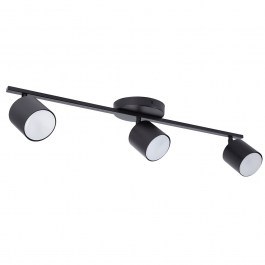 Φωτιστικό Οροφής - Σποτ Mila 3 41342 3xGX53 12W 17x80x15cm Black Sigma Lighting BLACK