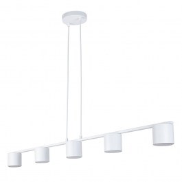 Pendant Light Mila 5 41351 5xGX53 12W 14x100x100cm White Sigma Lighting WHITE