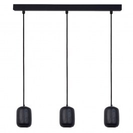 Pendant Light Olo 3 41411 3xGU10 10W 63x11x120cm Black Sigma Lighting BLACK