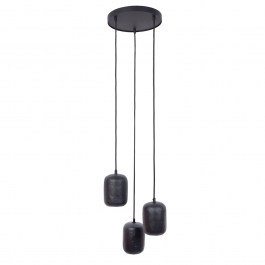 Φωτιστικό Οροφής Κρεμαστό Olo 3 41412 3xGU10 10W 36x36x120cm Black Sigma Lighting BLACK