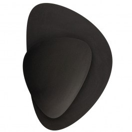 Wall Light - Sconce Pedra 40866 Led 7W 3000K 350lm 25x5,5x36cm Black Sigma Lighting BLACK