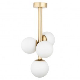 Ceiling Light Perla Lux 4 40777 4xG9 12W 22x22x42cm Gold-White Sigma Lighting GOLD-WHITE