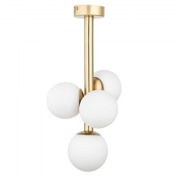 Ceiling Light Perla Lux 4 40777 4xG9 12W 22x22x42cm Gold-White Sigma Lighting