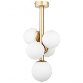 Ceiling Light Perla Lux 5 40778 5xG9 12W 22x22x42cm Gold-White Sigma Lighting GOLD-WHITE