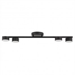 Φωτιστικό Οροφής - Πλαφονιέρα Punto 4 40819 4xGX53 12W 81x14x10cm Black Sigma Lighting BLACK