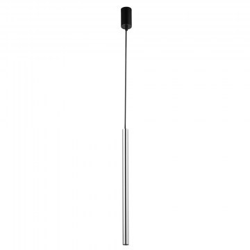 Pendant Light Sopel Lux 1 40730 1xG9 3W D6x130cm Black-Silver Sigma Lighting