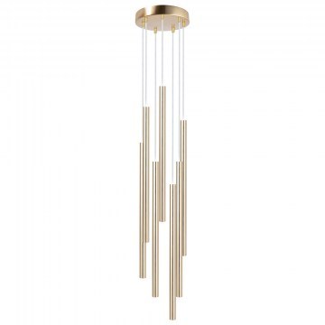 Pendant Light Sopel Premium 7 40966 7xG9 3W 25x25x155cm Brushed Gold Sigma Lighting