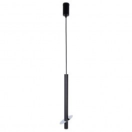 Pendant Light Sopel Ring 1 41238 1xG9 3W D10x130cm Black-Silver Sigma Lighting BLACK-SILVER