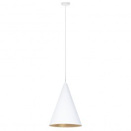 Pendant Light Vesuvio S 41026 1xE27 15W D35x145cm White-Gold Sigma Lighting WHITE-GOLD