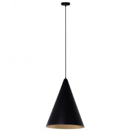 Pendant Light Vesuvio S 41036 1xE27 15W D35x145cm Black-Gold Sigma Lighting BLACK-GOLD