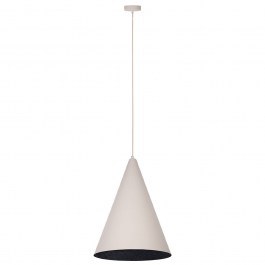 Pendant Light Vesuvio S 41071 1xE27 15W D35x145cm Beige-Black Sigma Lighting BEIGE-BLACK