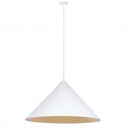 Pendant Light Vesuvio M 41028 3xE27 15W D70x140cm White-Gold Sigma Lighting WHITE-GOLD