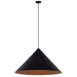 Pendant Light Vesuvio M 41043 3xE27 15W D70x140cm Black-Copper Sigma Lighting BLACK-COPPER