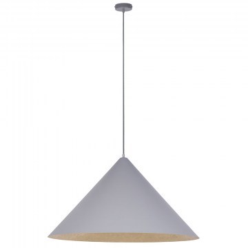 Pendant Light Vesuvio M 41048 3xE27 15W D70x140cm Grey-Gold Sigma Lighting