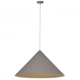 Pendant Light Vesuvio M 41058 3xE27 15W D70x140cm Taupe-Gold Sigma Lighting TAUPE-GOLD