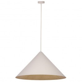 Pendant Light Vesuvio M 41068 3xE27 15W D70x140cm Beige-Gold Sigma Lighting BEIGE-GOLD