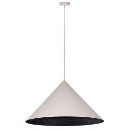 Pendant Light Vesuvio M 41073 3xE27 15W D70x140cm Beige-Black Sigma Lighting BEIGE-BLACK