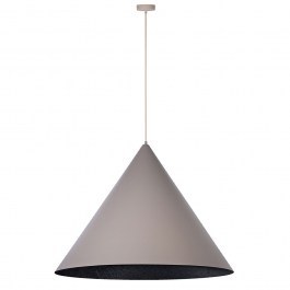 Pendant Light Vesuvio L 41065 3xE27 15W D77x165cm Taupe-Black Sigma Lighting BLACK-TAUPE