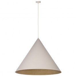 Pendant Light Vesuvio L 41070 3xE27 15W D77x165cm Beige-Gold Sigma Lighting BEIGE-GOLD