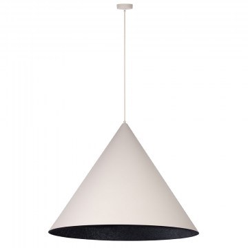 Φωτιστικό Οροφής Κρεμαστό Vesuvio L 41075 3xE27 15W Φ77x165cm Beige-Black Sigma Lighting
