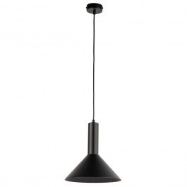 Pendant Light Vitrum Cone 40810 1xE27 15W D26x130cm Black Sigma Lighting BLACK