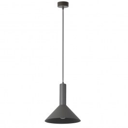 Pendant Light Vitrum Cone 40969 1xE27 15W D26x130cm Dark Olive Sigma Lighting OLIVE-GREY