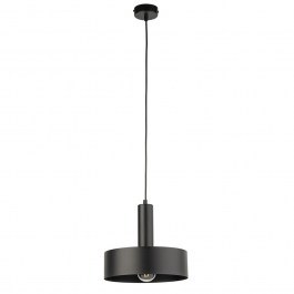Pendant Light Vitrum Round 40811 1xE27 15W D27x130cm Black Sigma Lighting BLACK