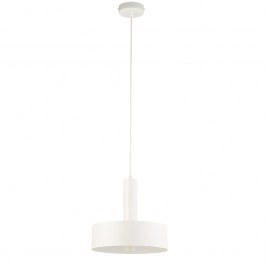 Pendant Light Vitrum Round 40815 1xE27 15W D27x130cm White Sigma Lighting WHITE