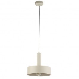 Pendant Light Vitrum Round 40807 1xE27 15W D27x130cm Grey Beige Sigma Lighting GREIGE