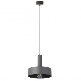 Pendant Light Vitrum Round 40970 1xE27 15W D27x130cm Dark Olive Sigma Lighting OLIVE-GREY
