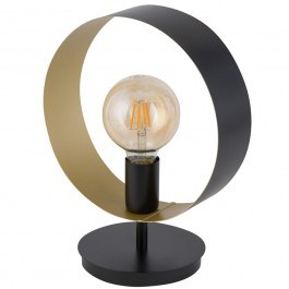 Φωτιστικό Επιτραπέζιο Happy 50278 1xE27 15W 25x17x32cm Black-Gold Sigma Lighting BLACK-GOLD