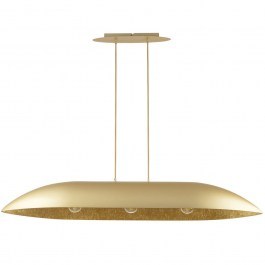 Pendant Light Gondola L 40640 3xE27 15W 14x25x80cm Gold Sigma Lighting GOLD