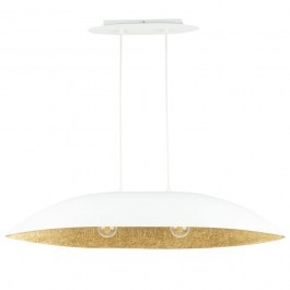 Pendant Light Gondola M 40637 2xE27 15W 84x25x90cm White-Gold Sigma Lighting WHITE-GOLD
