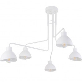 Pendant Light Holi 5 32452 5xE27 15W 104x80x63cm White Sigma Lighting WHITE