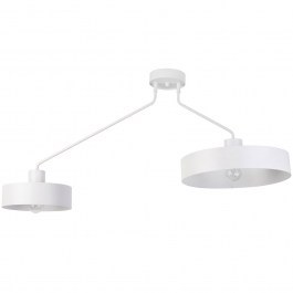 Φωτιστικό Οροφής - Πλαφονιέρα Jumbo 2 31532 2xE27 15W 104x35x54cm White Sigma Lighting WHITE