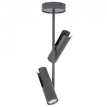 Φωτιστικό Οροφής - Σποτ Leda 2 41150 2xGU10 10W 28x13,5x55cm Dark Olive Sigma Lighting
