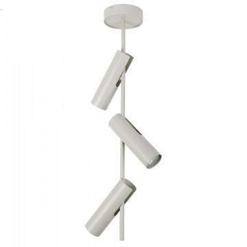 Φωτιστικό Οροφής - Σποτ Leda 3 41153 3xGU10 10W 28x13,5x76cm Grey Beige Sigma Lighting