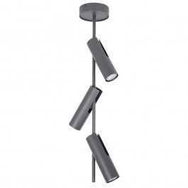 Φωτιστικό Οροφής - Σποτ Leda 3 41155 3xGU10 10W 28x13,5x76cm Dark Olive Sigma Lighting OLIVE-GREY