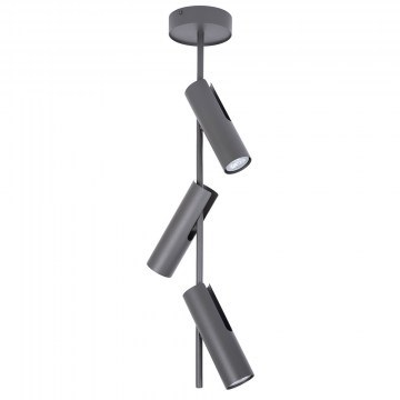 Ceiling Spotlight Leda 3 41155 3xGU10 10W 28x13,5x76cm Dark Olive Sigma Lighting