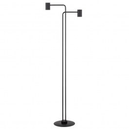 Φωτιστικό Δαπέδου Luis 50355 2xGU10 10W 47x30x162cm Black Sigma Lighting BLACK