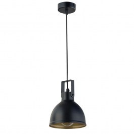 Pendant Light Mars 1 32256 1xE27 15W D15x90cm Black-Gold Sigma Lighting BLACK-GOLD