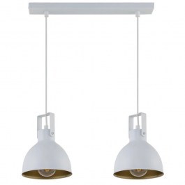 Pendant Light Mars 2 32259 2xE27 15W 38x15x70cm White-Gold Sigma Lighting WHITE-GOLD