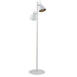 Φωτιστικό Δαπέδου Mars 50267 2xE27 15W Φ35x150cm White-Gold Sigma Lighting WHITE-GOLD
